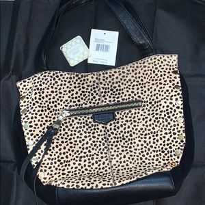 Cheetah Print Shopper Style Bag